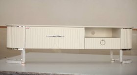 تصویر میز تی وی طرح صدف Shell design TV table