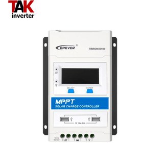 تصویر شارژ کنترلر خورشیدی (12/24V - 20A - 100Vpv) مدل EPever MPPT Triron 2210N DS1/USB1 charge controller 20A/h 12/24V Auto EPever Mppt Triron 2210N DS1-USB1 series