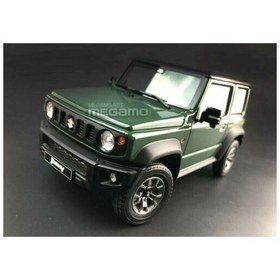 تصویر 1/18 LCD Suzuki All New Jimny Sierra 2019 Dark Green Diecast Full Open 