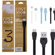 تصویر کابل 3 متری لایتنینگ WK مدل WDC-023 WK WDC-023 Lightning Cable 3m