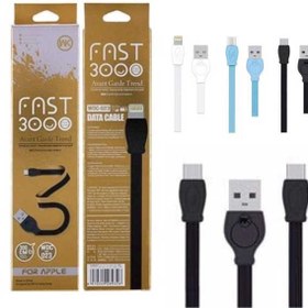 تصویر کابل 3 متری لایتنینگ WK مدل WDC-023 WK WDC-023 Lightning Cable 3m