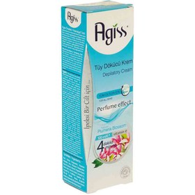 تصویر کرم موبر ترکیه ای مناسب همه پوستها، آبی 100 میلی لیتر آگیس Agiss Hair Remover Cream 100ml