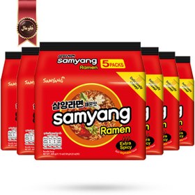 تصویر 6 بسته نودل سامیانگ samyang مدل اورجینال Original وزن 120 گرم پک 5 تایی 