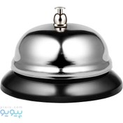 تصویر زنگ رومیزی استیل هتلی Bell