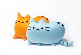 تصویر کوسن فانتزی گربه اتاق کودک cat plush pillow