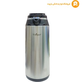 تصویر فلاسک یونیک کد 1889 گنجایش 1.9 لیتر فلاسک 1/9 لیتری شیشه دار یونیک 1889