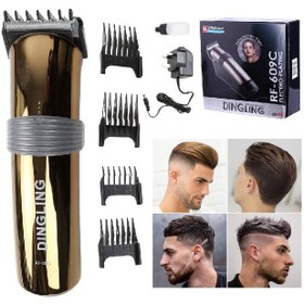 تصویر کیت رنگ موی الکتروپلاستیک قهوه‌ای/مشکی برند dingling Electro Plating Hair Kit Brown/Black