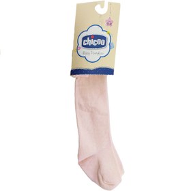 تصویر جوراب شلواری سایز 0 طرح ساده چیکو Chicoo baby socks code: 001450