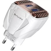 تصویر شارژر دیواری و تصفیه‌کننده هوا یواس‌بی باوین BAVIN Dual USB Air Purifier Charger PC272Y 