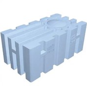 تصویر منبع پلی اتیلن مکعبی افقی رادمان پلاست ظرفیت ۱۰۰۰ لیتر 