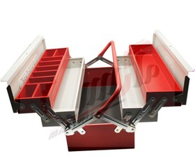 تصویر جعبه ابزار فلزی 3 طبقه 46 سانتی ایران پتک مدل TG2110 