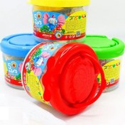 تصویر خمیر بازی سطلی 5 رنگ آریا 