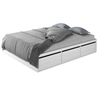 تصویر تخت خواب دو نفره باکس مدل BD621 کشودار 