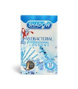 تصویر کاندوم شادو (Shadow) مدل Antibacterial بسته 12 عددی بهداشت جنسی