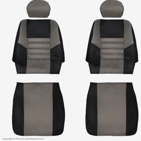 تصویر روکش صندلی پژو و پیکان | طرح فراری | کد R53 