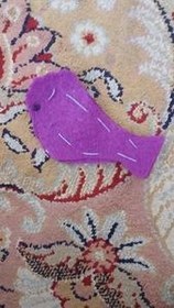 تصویر عروسک یا جاسوزنی نمدی طرح ماهی 