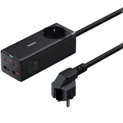 تصویر شارژر رومیزی باسئوس مدل PSZM000901 ظرفیت ۶۵ وات با ۵ پورت 