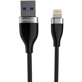 تصویر کابل تبدیل USB به لایتنینگ کانفلون مدل S83 طول 1 متر | KONFULON 