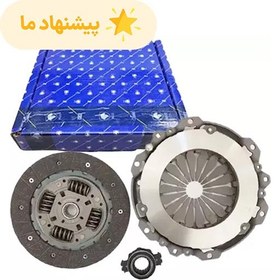 تصویر کیت کامل کلاچ پری دمپر پژو 206، 207 و 405 چهار فنر دوبل شرکتی ایساکو 0670301199 