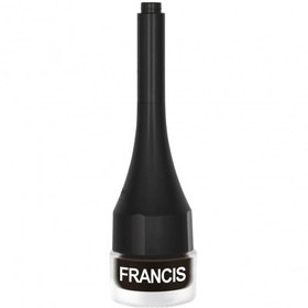 تصویر فرانسیس خط چشم ژله ای ضد آب مشکی Francis Gel Eye Liner And Eyebrow Ultra Waterproof Black