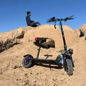 تصویر اسکوتر برقی رورو مدل صندلی دار افرودی 