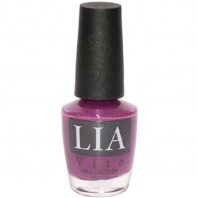 تصویر لاک تنالیته بنفش لیا ویتو 27 Pop Of Purple Nail Polish LIA VITO NO. 027