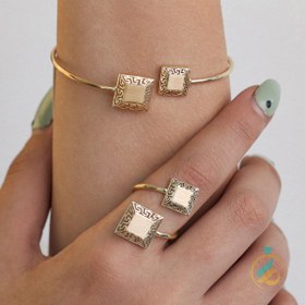 تصویر دستبند طلا بنگل لیو 