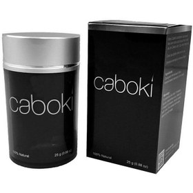 تصویر الیاف موی موثر مشکی ۲۵ گرم برند caboki Effective Hair Fibers Black 25grams