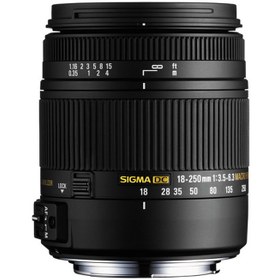 تصویر لنز سیگما Sigma 18-250mm F3.5-6.3 DC Macro OS HSM for 