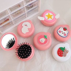 تصویر شانه و آینه کیفی 