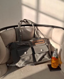 تصویر کیف ژوئل - طوسی 