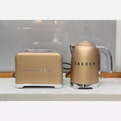 تصویر کتری برقی یواکین و توستر نان یواکین طرح اسمگ کیفیت عالی با گارانتی 12 ماهه معتبر - کتری تک رزگلد 