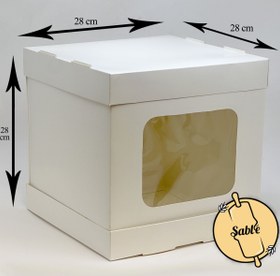 تصویر جعبه کیک فانتزی 