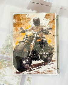 تصویر کلاسور شفاف A4 