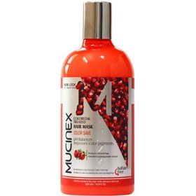 تصویر ماسک مو انار داخل حمام 500 میل ماسینکس Mucinex Hair Mask Pomegranate 500ml