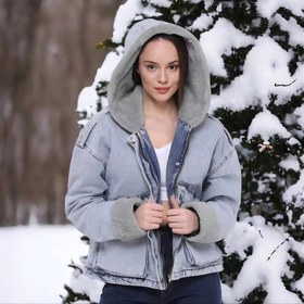 تصویر کاپشن جین ترک 