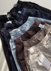 تصویر شلوار زنانه کتان سیلک سایز ۳۸-۴۰ 