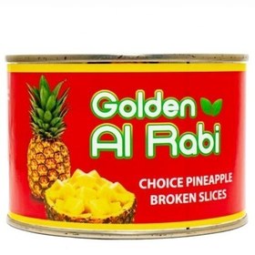 تصویر کمپوت آناناس گلدن ربیع Golden AL Rabi وزن 450 گرم 