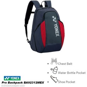 تصویر کیف بدمینتون YONEX Pro Backpack BA92312MEX 