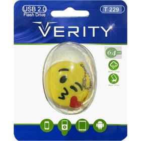 تصویر فلش عروسکی 64 گیگ وریتی Verity T229 Verity T229 64GB USB2.0 Flash Memory