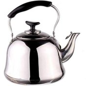 تصویر کتری استیل 3لیتری آهن ربا نگیر صافی دار یونیک لایف 