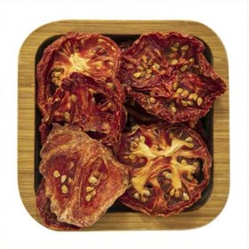 تصویر اسلایس گوجه خشک شده 