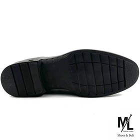 تصویر بوت چرم مردانه | چرم دریایی | کد: M23 | چرم میخچی 