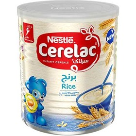تصویر غذای مکمل سرلاک با طعم برنج به همراه شیر ا Cerelac Cerelac
