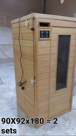 تصویر اتاق سونا خشک خانگی یک نفره(D1P1) سایز180*92*90 SHOWER ROOM&SAUNA