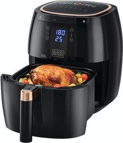 تصویر سرخ کن بلک اند دکر مدل AF5539 BLACK+DECKER AF5539-B5 Black & Decker Digital Air Fryer