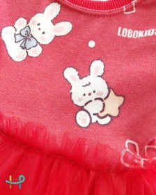 تصویر پیراهن توری بانی 