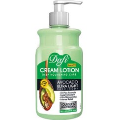 تصویر لوسیون و مرطوب کننده بدن دافی مدل آووکادو 470 میلی لیتر Dafi Hand and Body Lotion 470ml