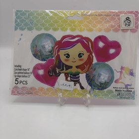 تصویر فویلی 5 عددی پری دریایی 