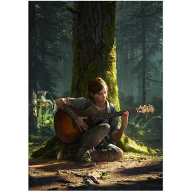 تصویر متال پوستر بازی The Last Of Us طرح شخصیت Ellie کد N217 